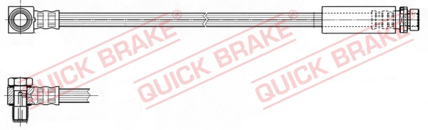 Brake Hose - 58.301X QUICK BRAKE