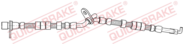 Brake Hose - 58.802 QUICK BRAKE