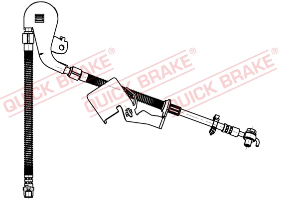 Тормозной шланг - 58.804X QUICK BRAKE