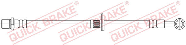 Brake Hose - 58.822 QUICK BRAKE