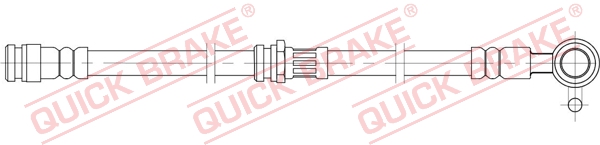 Brake Hose - 58.847 QUICK BRAKE
