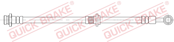 Тормозной шланг - 58.848 QUICK BRAKE