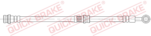 Brake Hose - 58.849 QUICK BRAKE