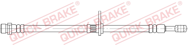 Brake Hose - 58.851 QUICK BRAKE