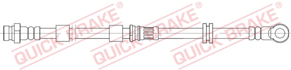 Brake Hose - 58.857 QUICK BRAKE