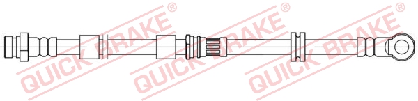 Brake Hose - 58.858 QUICK BRAKE
