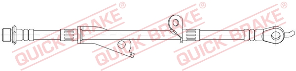 Brake Hose - 58.860 QUICK BRAKE