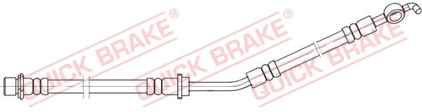 Brake Hose - 58.866 QUICK BRAKE