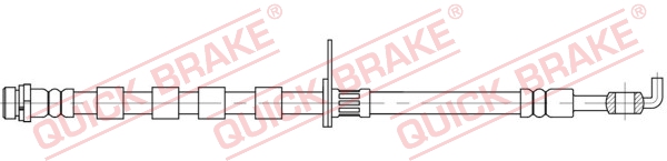 Flessibile del freno - 58.867 QUICK BRAKE