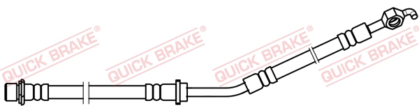 Brake Hose - 58.870 QUICK BRAKE