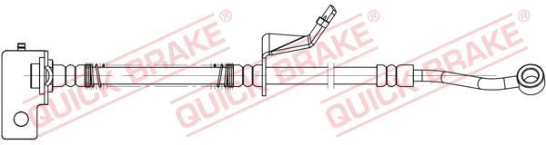 Brake Hose - 58.876X QUICK BRAKE
