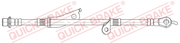 Flessibile del freno - 58.879 QUICK BRAKE