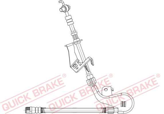 Brake Hose - 58.887X QUICK BRAKE
