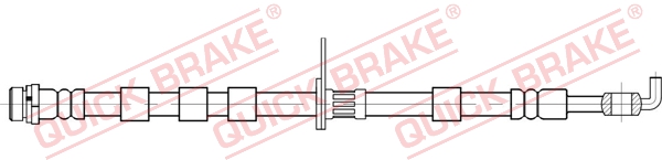 Brake Hose - 58.895 QUICK BRAKE