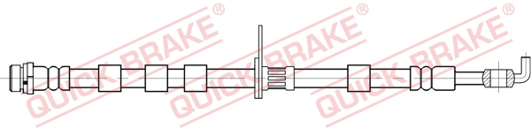 Brake Hose - 58.896 QUICK BRAKE