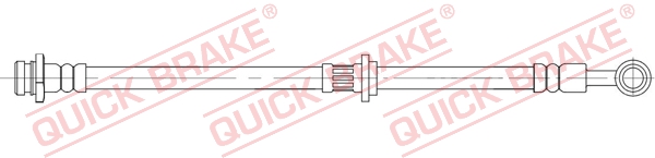 Brake Hose - 58.899 QUICK BRAKE