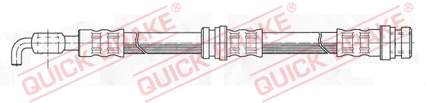 stabdžių žarnelė - 58.917 QUICK BRAKE