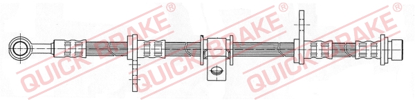 Flessibile del freno - 58.920 QUICK BRAKE