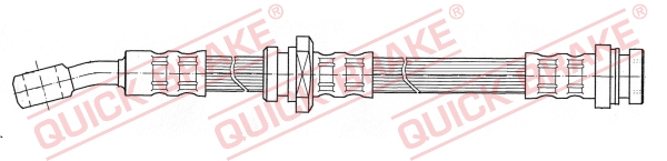 Brake Hose - 58.943 QUICK BRAKE