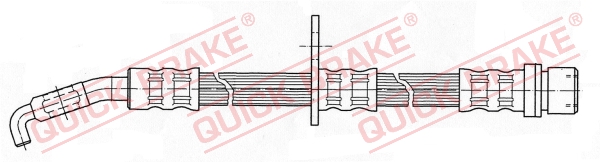 Brake Hose - 58.945 QUICK BRAKE