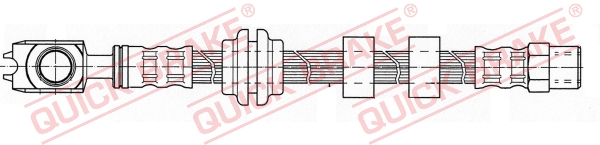 Brake Hose - 58.954 QUICK BRAKE