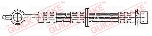 Brake Hose - 58.966 QUICK BRAKE
