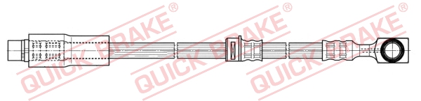 Brake Hose - 58.967 QUICK BRAKE