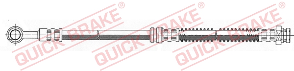 stabdžių žarnelė - 58.972 QUICK BRAKE
