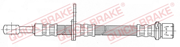 Flessibile del freno - 58.977 QUICK BRAKE