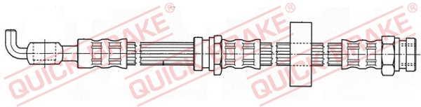 Brake Hose - 58.978 QUICK BRAKE