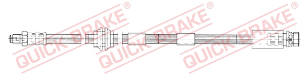 Brake Hose - 58.986 QUICK BRAKE