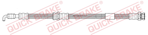 Brake Hose - 58.987 QUICK BRAKE