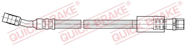 Flessibile del freno - 58.988 QUICK BRAKE