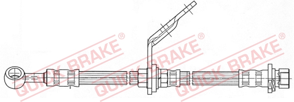 Brake Hose - 58.992 QUICK BRAKE