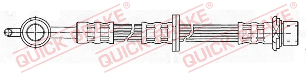 Brake Hose - 58.998 QUICK BRAKE