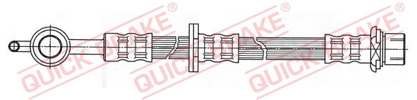 Brake Hose - 58.999 QUICK BRAKE