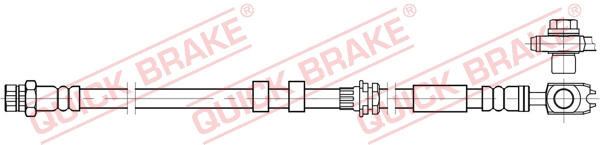 Brake Hose - 59.801X QUICK BRAKE