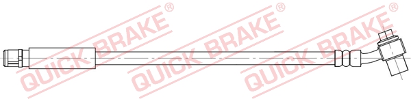 Flessibile del freno - 59.803X QUICK BRAKE