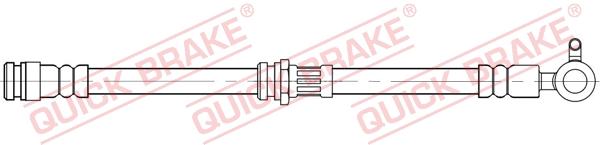 Brake Hose - 59.804 QUICK BRAKE