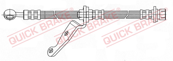 Brake Hose - 59.901 QUICK BRAKE