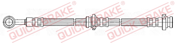 Brake Hose - 59.908 QUICK BRAKE
