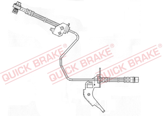 Brake Hose - 59.959X QUICK BRAKE