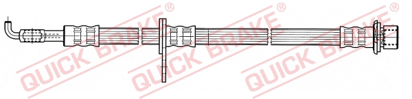 Brake Hose - 59.961 QUICK BRAKE