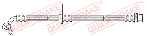 Flessibile del freno - 59.973 QUICK BRAKE