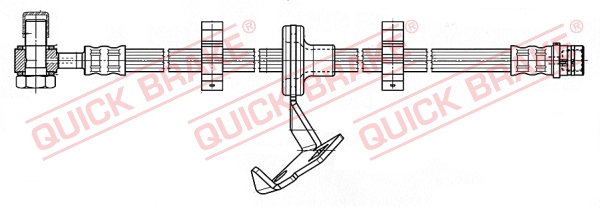 Brake Hose - 59.987X QUICK BRAKE