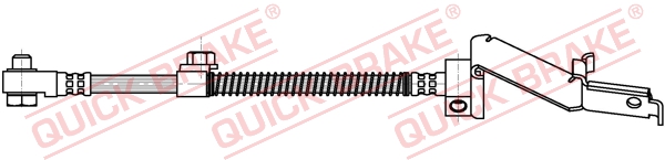 Brake Hose - 86.901X QUICK BRAKE