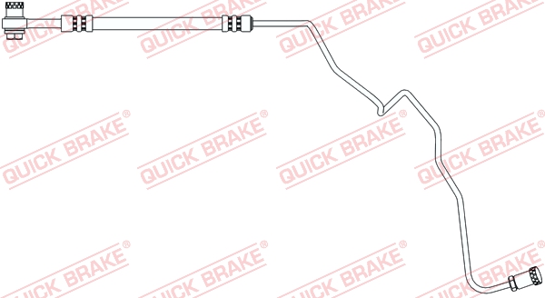 Flessibile del freno - 96.019X QUICK BRAKE