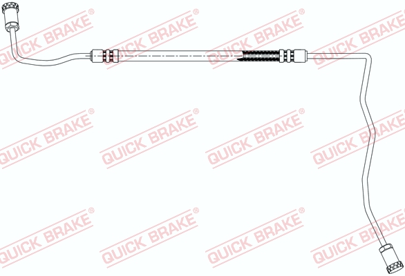 Brake Hose - 96.021 QUICK BRAKE