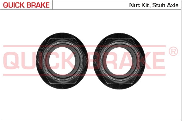 veržlė, pasukamasis kakliukas - 9812K QUICK BRAKE
