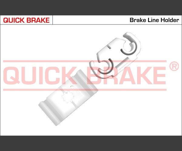 Supporto, Tubazione freno - W QUICK BRAKE